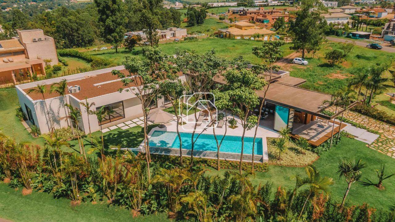 Casa de Condomínio à venda em Itu - SP - Condomínio Terras de São José II: Visão aérea da casa