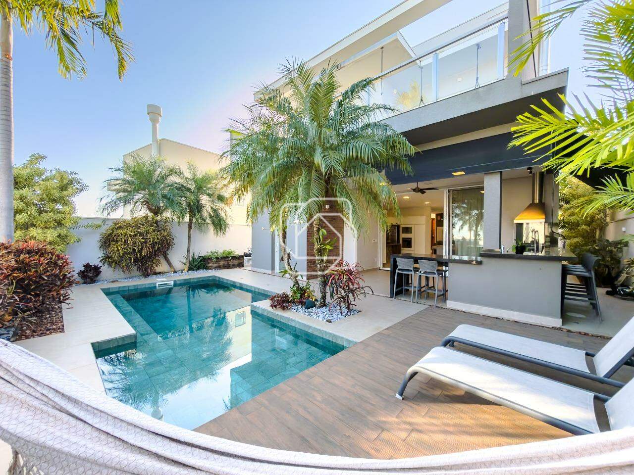 Casa de Condomínio à venda em Indaiatuba - SP - Jardim Vila Paradiso: Área da piscina