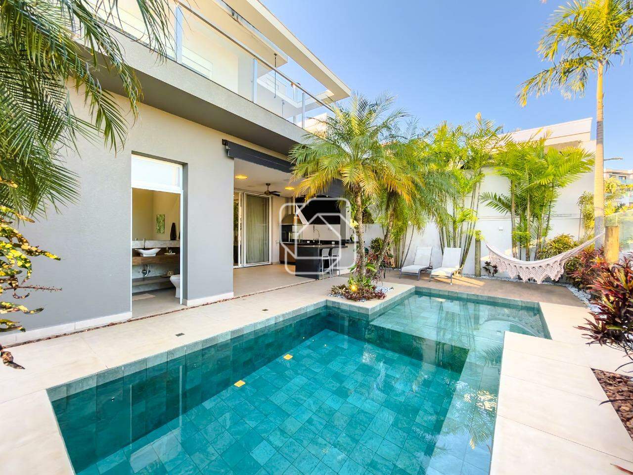 Casa de Condomínio à venda em Indaiatuba - SP - Jardim Vila Paradiso: Área da piscina