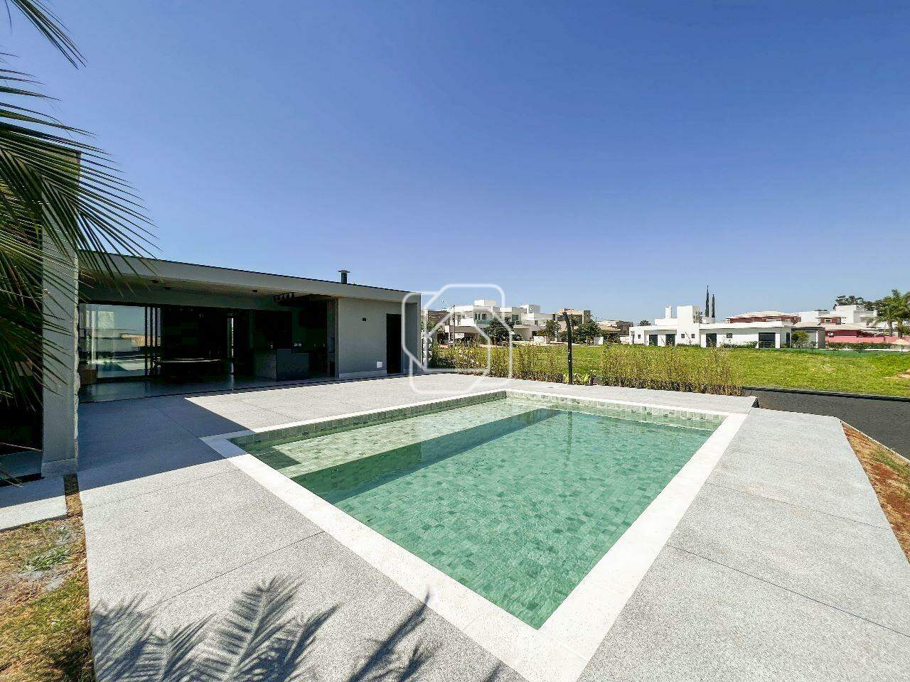 Casa de Condomínio à venda em Itu - SP - Condomínio Xapada Parque Ytu: Área da piscina