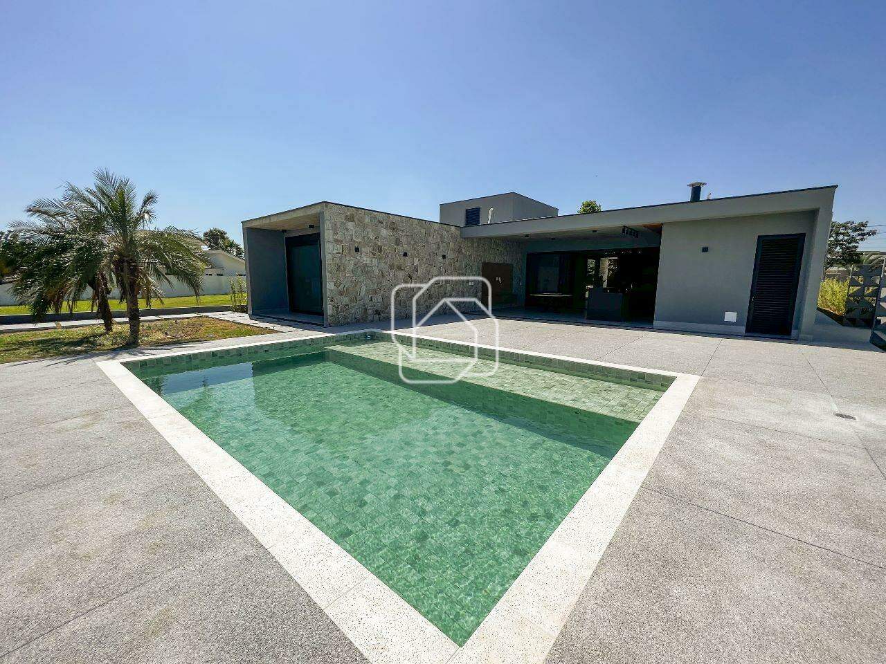 Casa de Condomínio à venda em Itu - SP - Condomínio Xapada Parque Ytu: Área da piscina