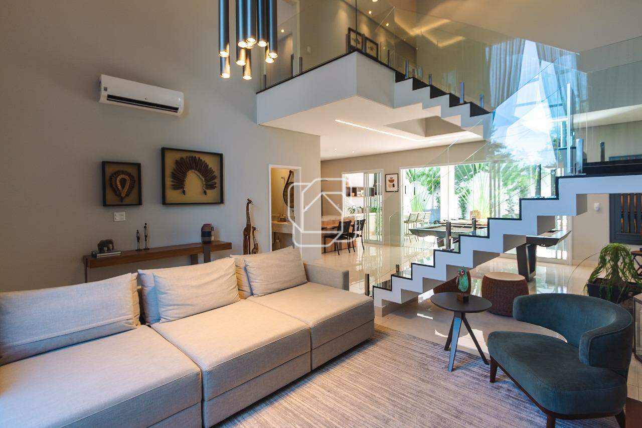 Casa de Condomínio à venda em Indaiatuba - SP - Jardins Di Roma: Sala de estar