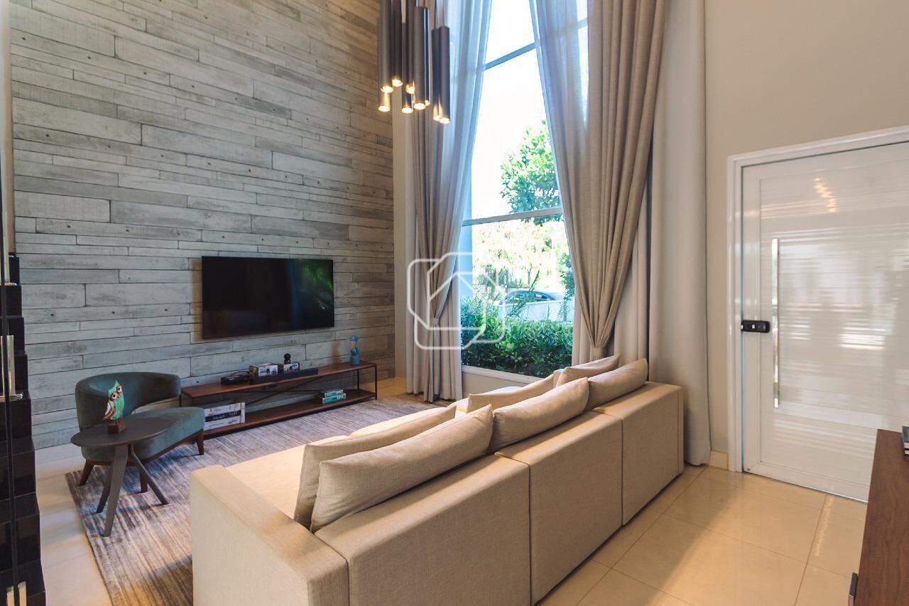 Casa de Condomínio à venda em Indaiatuba - SP - Jardins Di Roma: Sala de estar