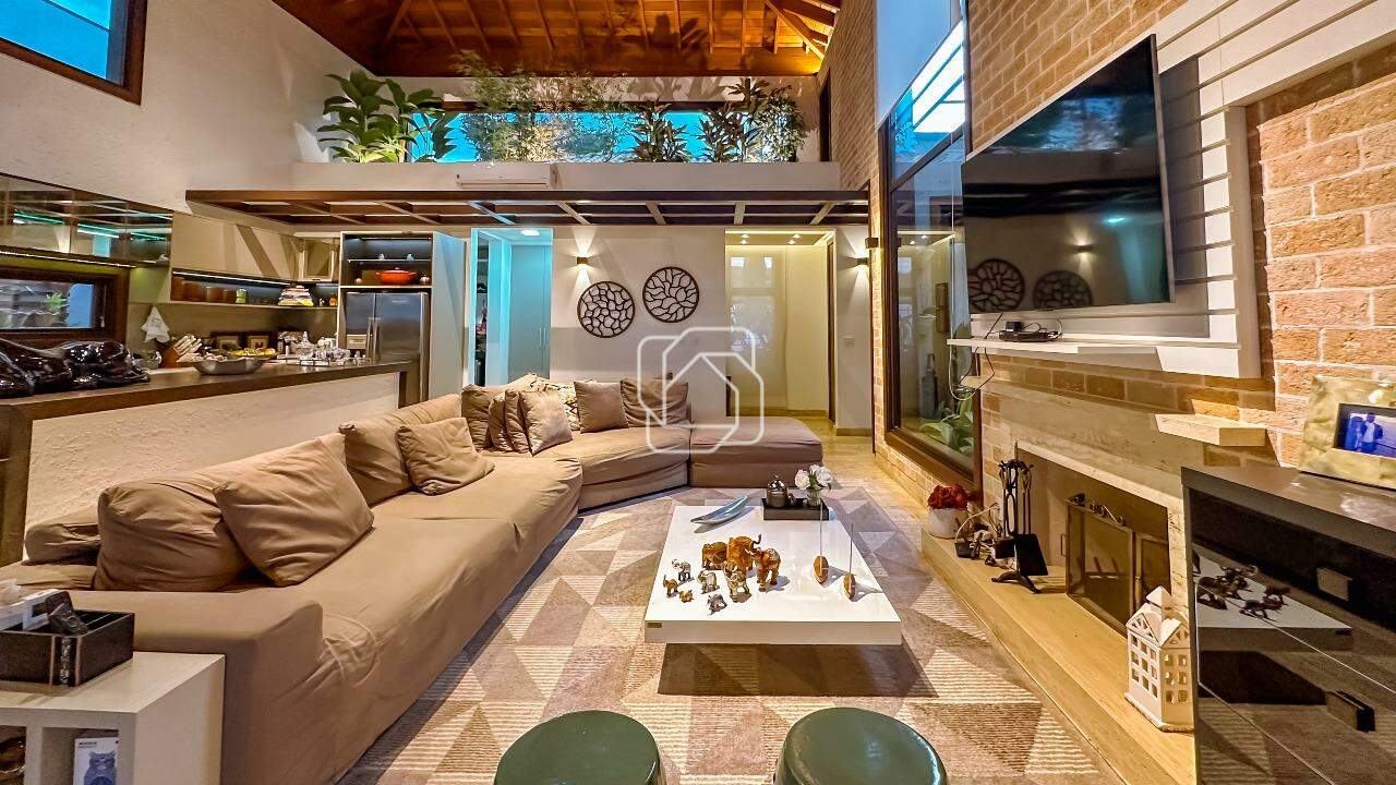 Casa de Condomínio à venda em Indaiatuba - SP - Jardim Quintas da Terracota: Sala de estar