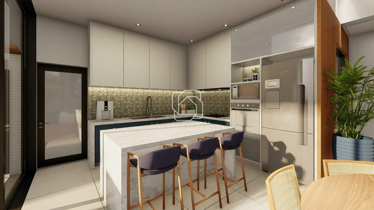 Casa de Condomínio à venda em Itu - SP - Residencial Parque Campos de Santo Antônio II: Imagem meramente ilustrativa do projeto em 3D - Casa à venda Condomínio Campos de Santo Antônio 2 - Itu