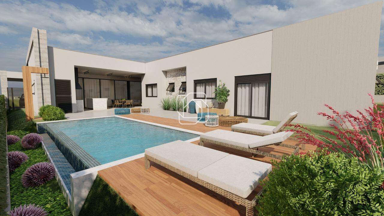 Casa de Condomínio à venda em Itu - SP - Residencial Parque Campos de Santo Antônio II: Imagem meramente ilustrativa do projeto em 3D - Casa à venda Condomínio Campos de Santo Antônio 2 - Itu