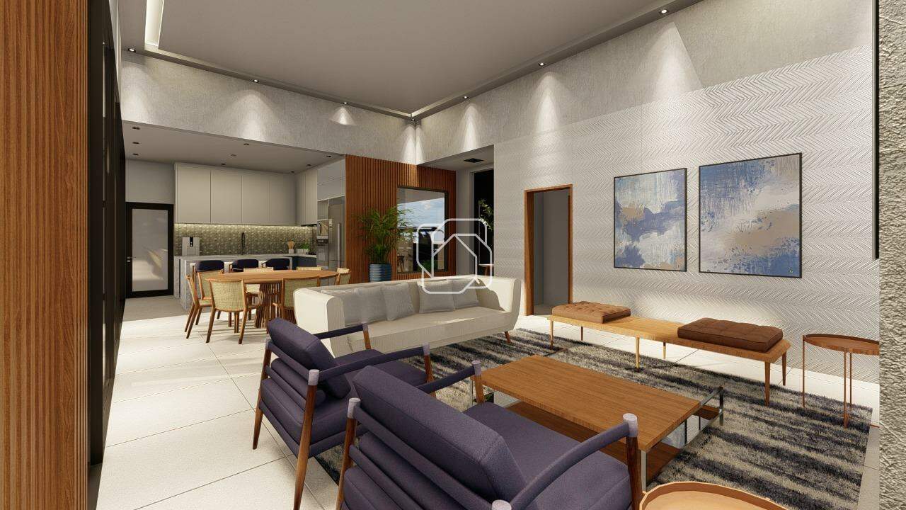 Casa de Condomínio à venda em Itu - SP - Residencial Parque Campos de Santo Antônio II: Imagem meramente ilustrativa do projeto em 3D - Casa à venda Condomínio Campos de Santo Antônio 2 - Itu