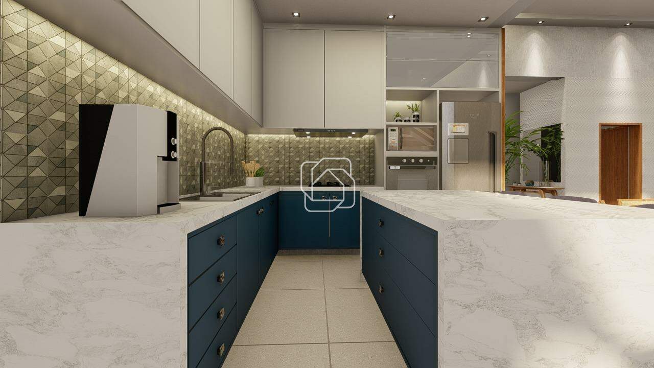 Casa de Condomínio à venda em Itu - SP - Residencial Parque Campos de Santo Antônio II: Imagem meramente ilustrativa do projeto em 3D - Casa à venda Condomínio Campos de Santo Antônio 2 - Itu