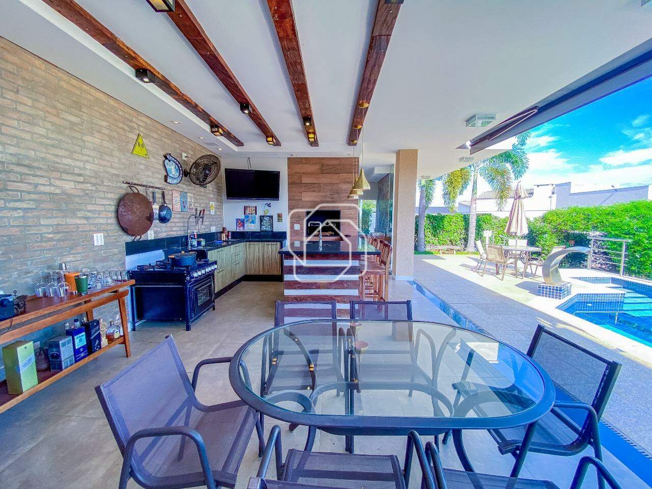 Casa de Condomínio à venda em Salto - SP - Terras de Mont Serrat: Área gourmet
