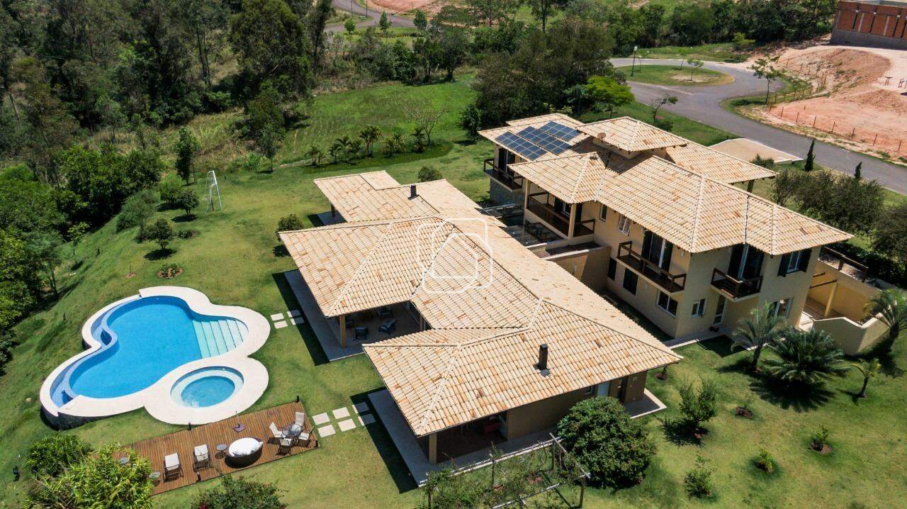 Casa de Condomínio à venda em Itu - SP - Condomínio Terras de São José II: Vista aérea da casa