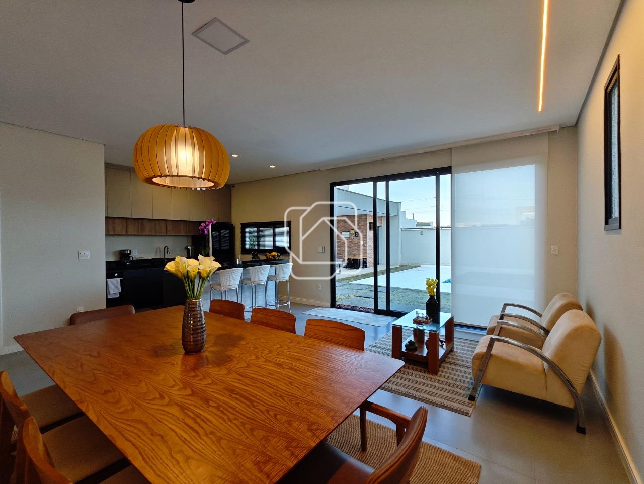 Casa de Condomínio à venda em Indaiatuba - SP - Residencial Evidências: Sala de jantar