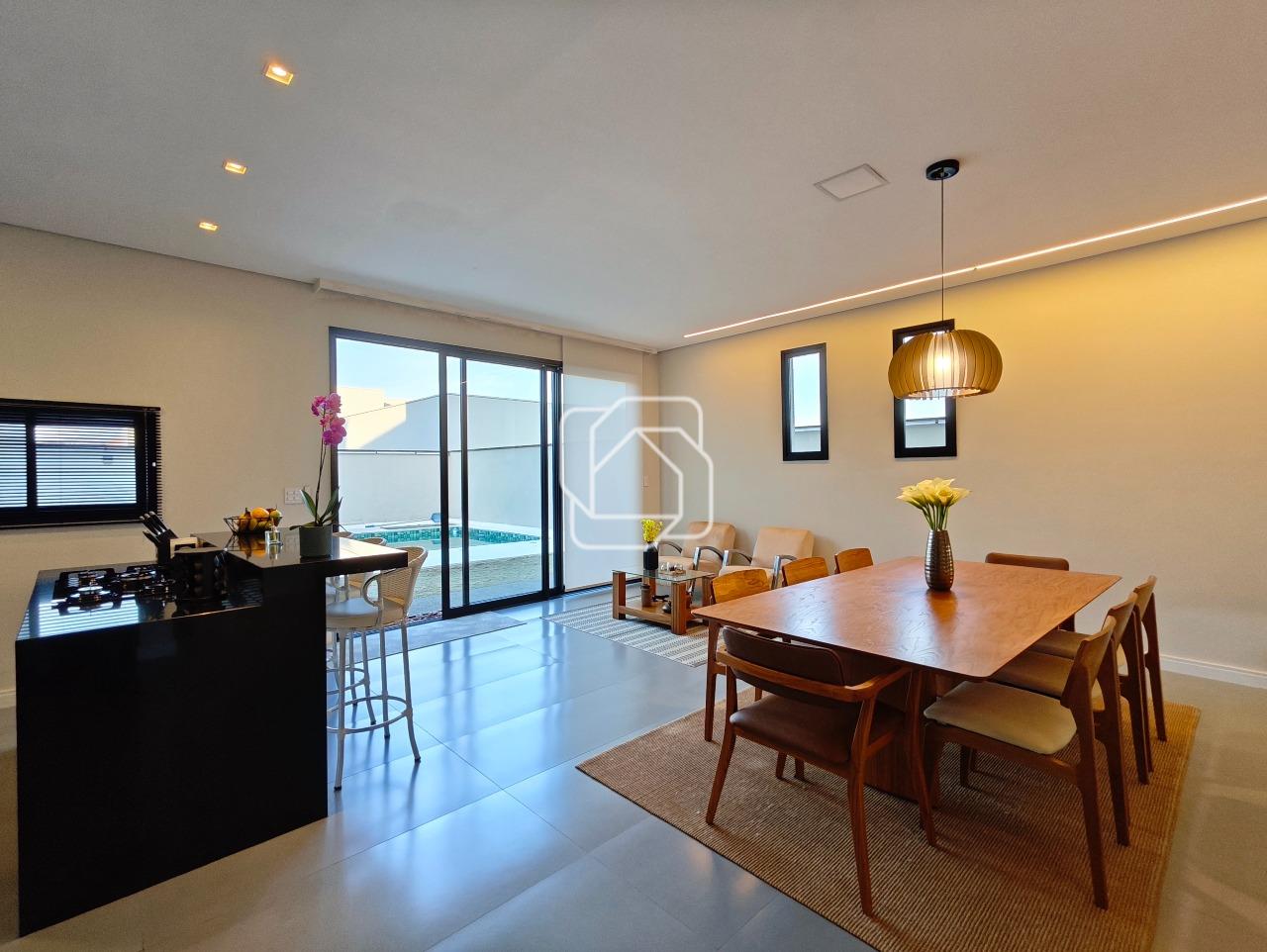 Casa de Condomínio à venda em Indaiatuba - SP - Residencial Evidências: Sala de jantar