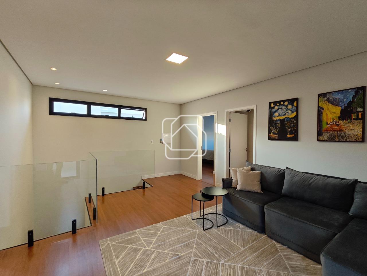 Casa de Condomínio à venda em Indaiatuba - SP - Residencial Evidências: Sala de TV