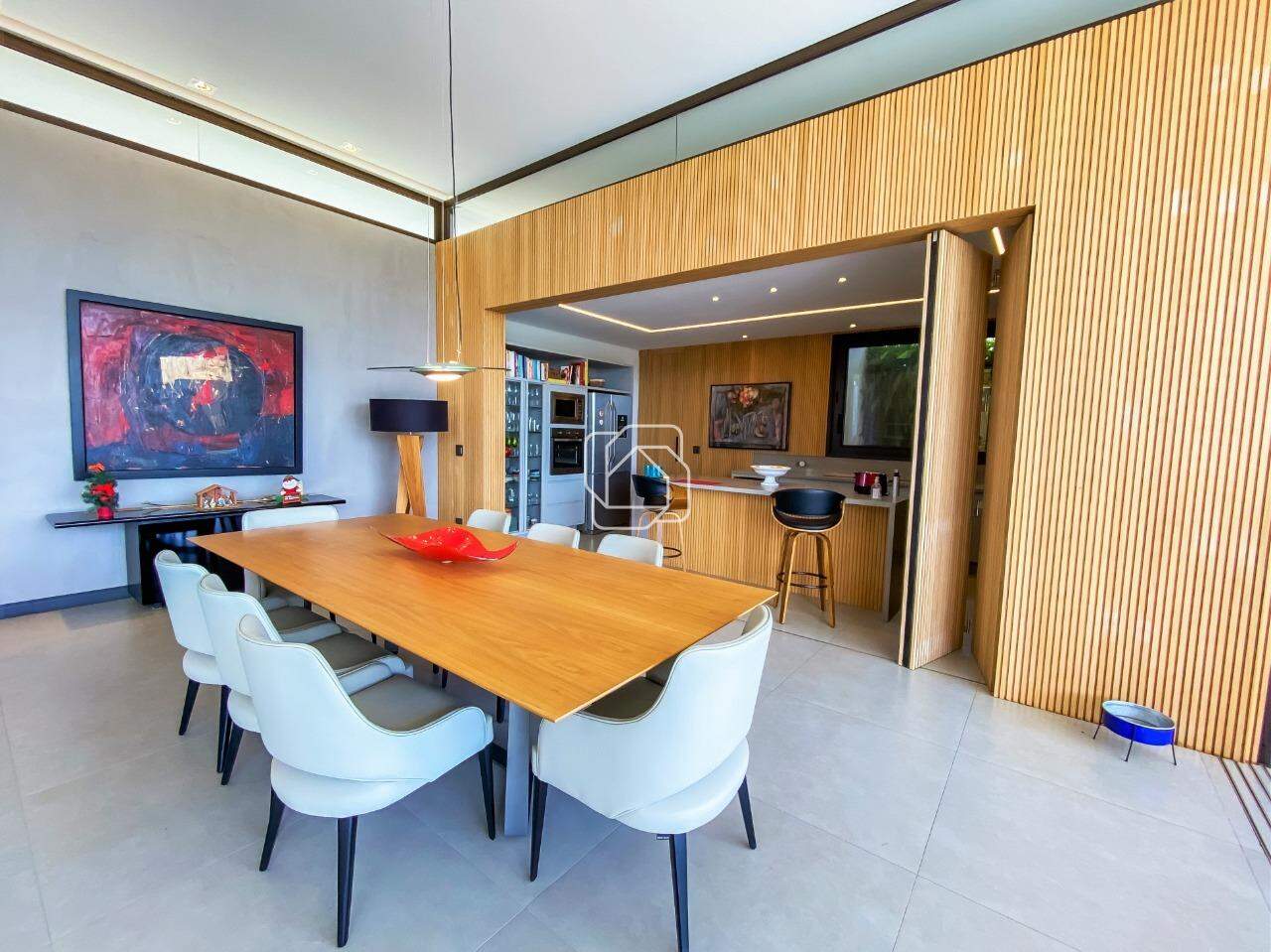 Casa de Condomínio à venda em Itu - SP - Fazenda Vila Real de Itu: Sala de jantar e cozinha