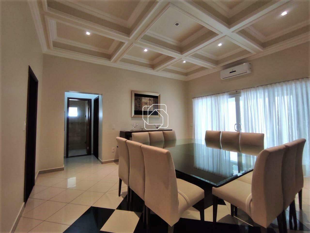 Casa de Condomínio para aluguel em Indaiatuba - SP - Vila Inglesa: SALA JANTAR 12 LUGARES