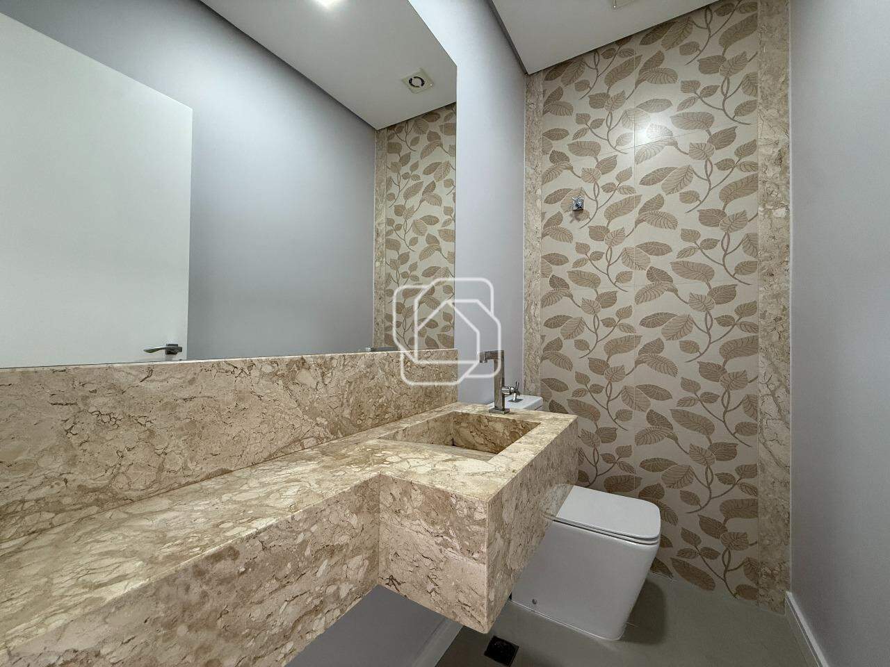 Casa de Condomínio à venda em Indaiatuba - SP - Jardim Maison Du Parc: Lavabo
