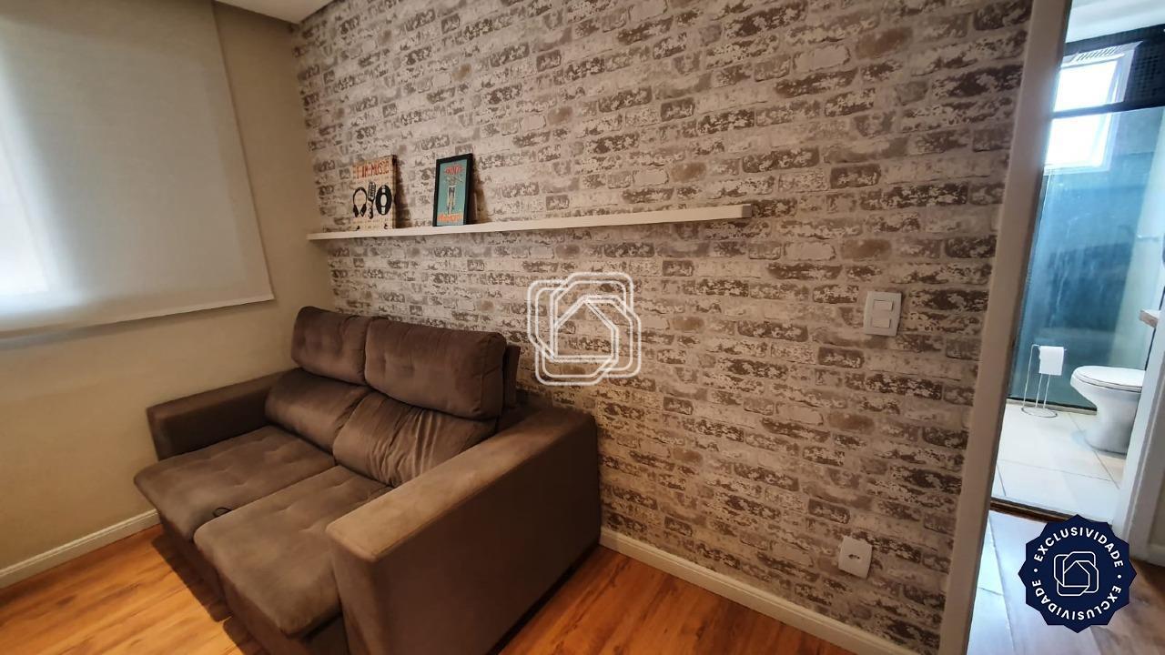 Apartamento para aluguel em Itu - SP - São Luiz: Sala e banheiro