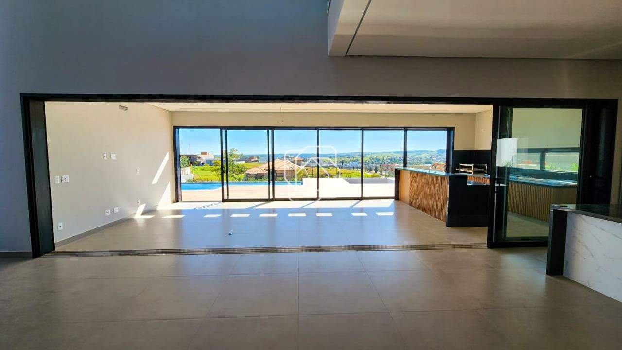 Casa de Condomínio à venda em Itu - SP - Residencial Parque Campos de Santo Antônio II: Cozinha, gourmet e acesso externo