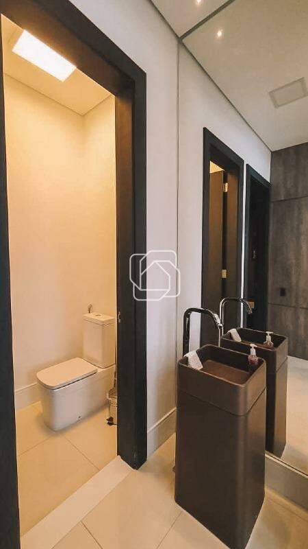 Casa de Condomínio à venda em Indaiatuba - SP - Jardim Maison Du Parc: Lavabo