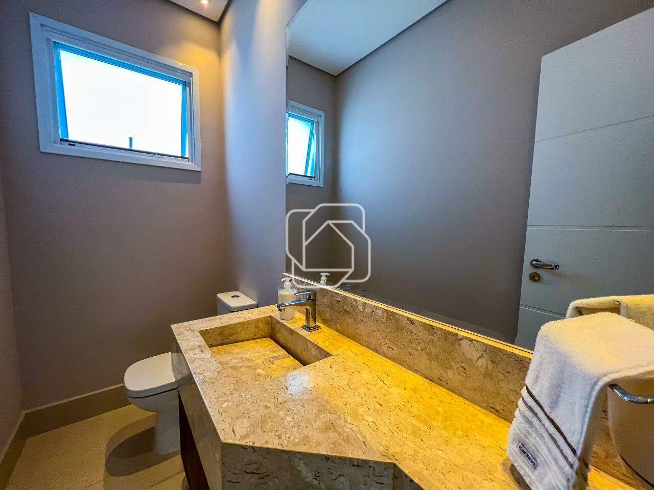 Casa de Condomínio à venda em Indaiatuba - SP - Lagos de Shanadu: Lavabo