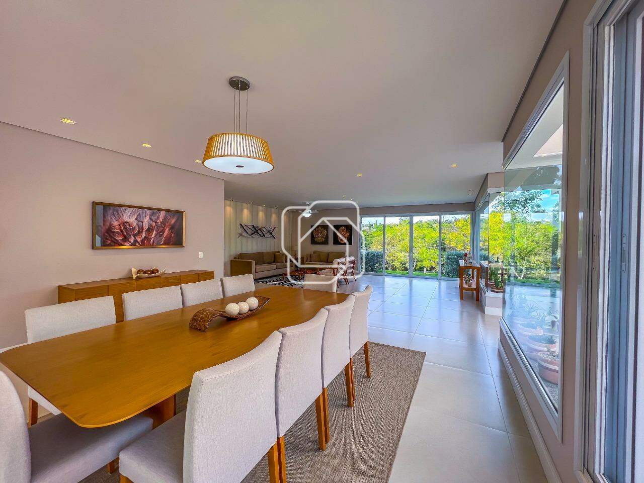 Casa de Condomínio à venda em Indaiatuba - SP - Lagos de Shanadu: Sala de jantar