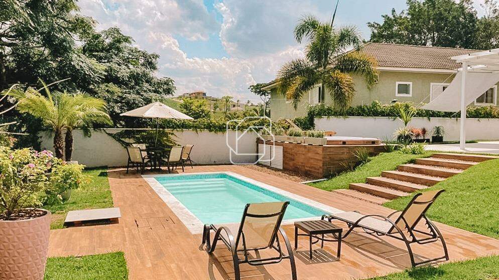 Casa de Condomínio à venda em Itu - SP - Condomínio Campos de Santo Antônio: Piscina e paisagismo