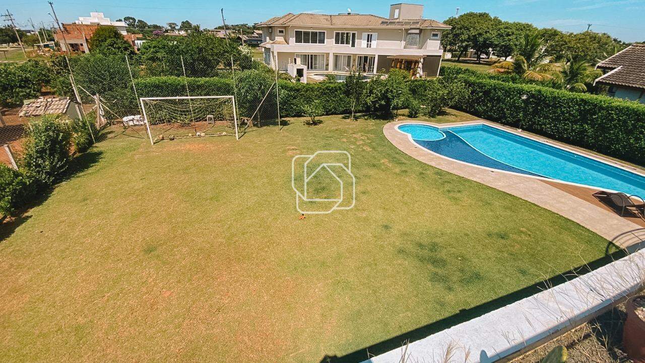 Casa de Condomínio à venda em Salto - SP - Residencial Primavera: Visão geral da área de lazer (varanda)
