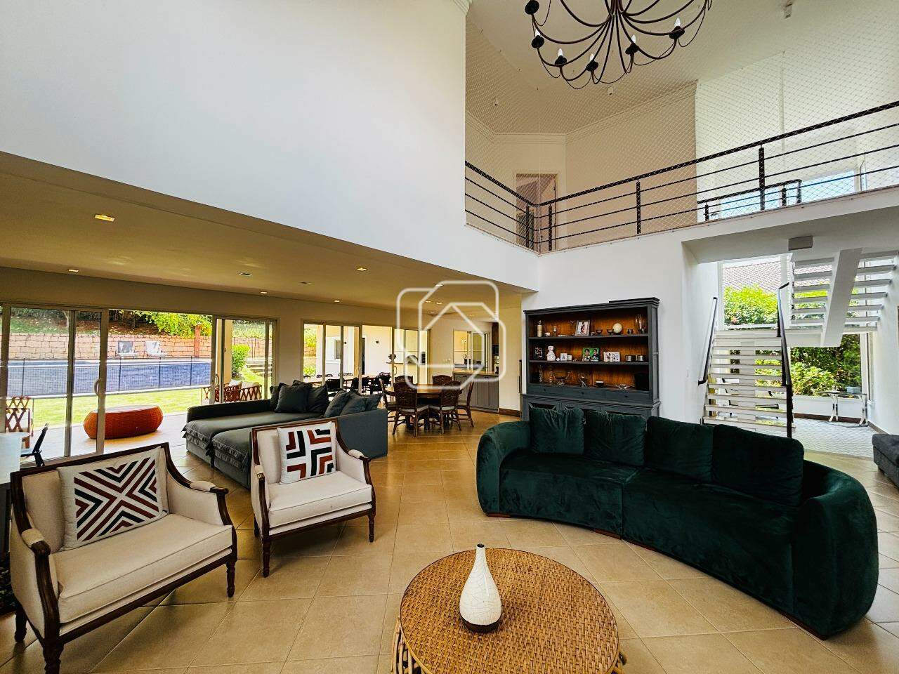 Casa de Condomínio à venda em Itu - SP - Condomínio Campos de Santo Antônio: Sala integrada