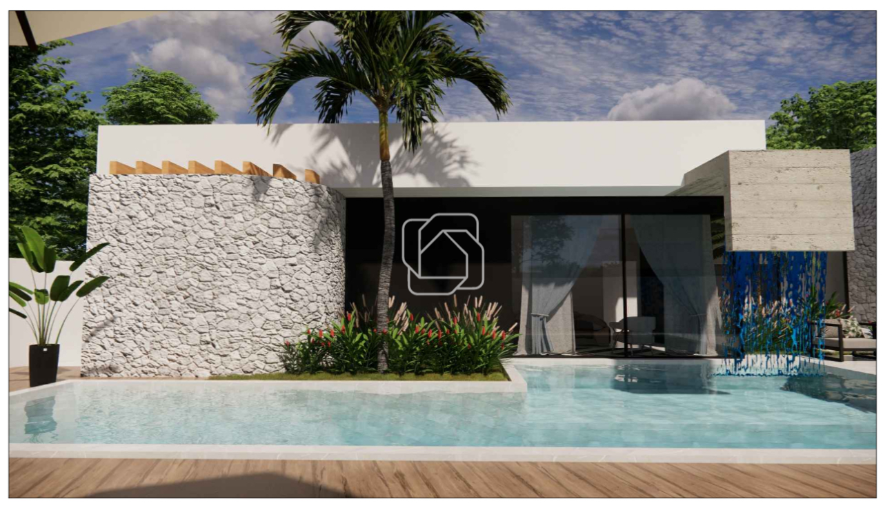 Casa de Condomínio à venda em Indaiatuba - SP - Jardim Residencial Santa Clara: Imagem projeto 3D