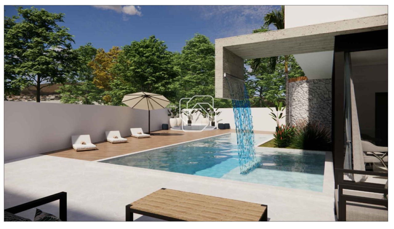 Casa de Condomínio à venda em Indaiatuba - SP - Jardim Residencial Santa Clara: Imagem projeto 3D