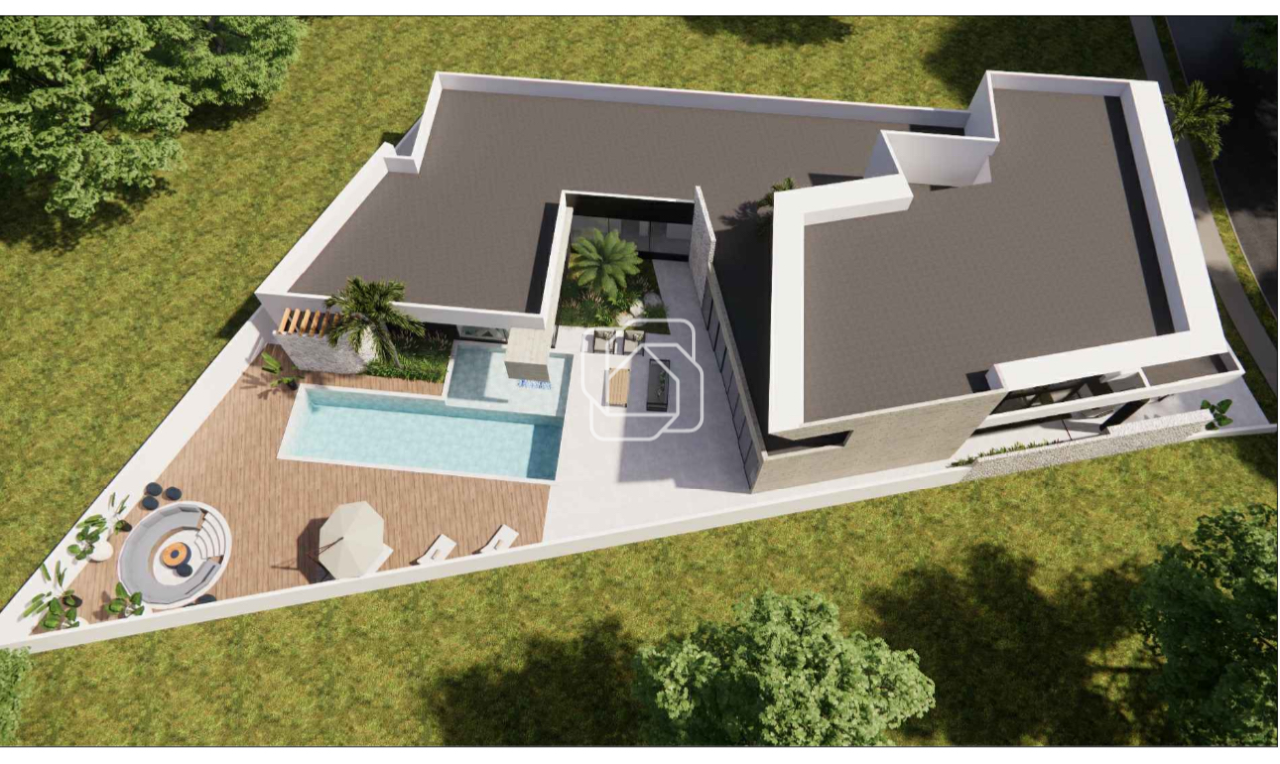 Casa de Condomínio à venda em Indaiatuba - SP - Jardim Residencial Santa Clara: Imagem projeto 3D