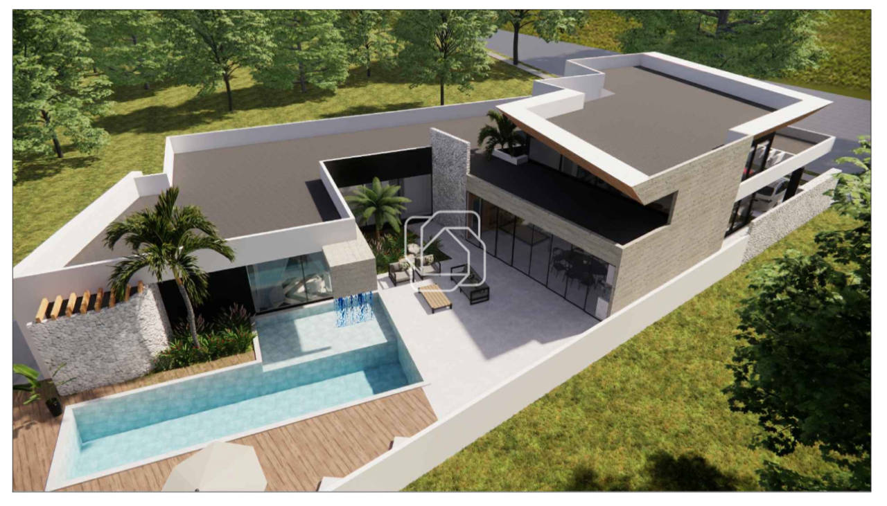 Casa de Condomínio à venda em Indaiatuba - SP - Jardim Residencial Santa Clara: Imagem projeto 3D
