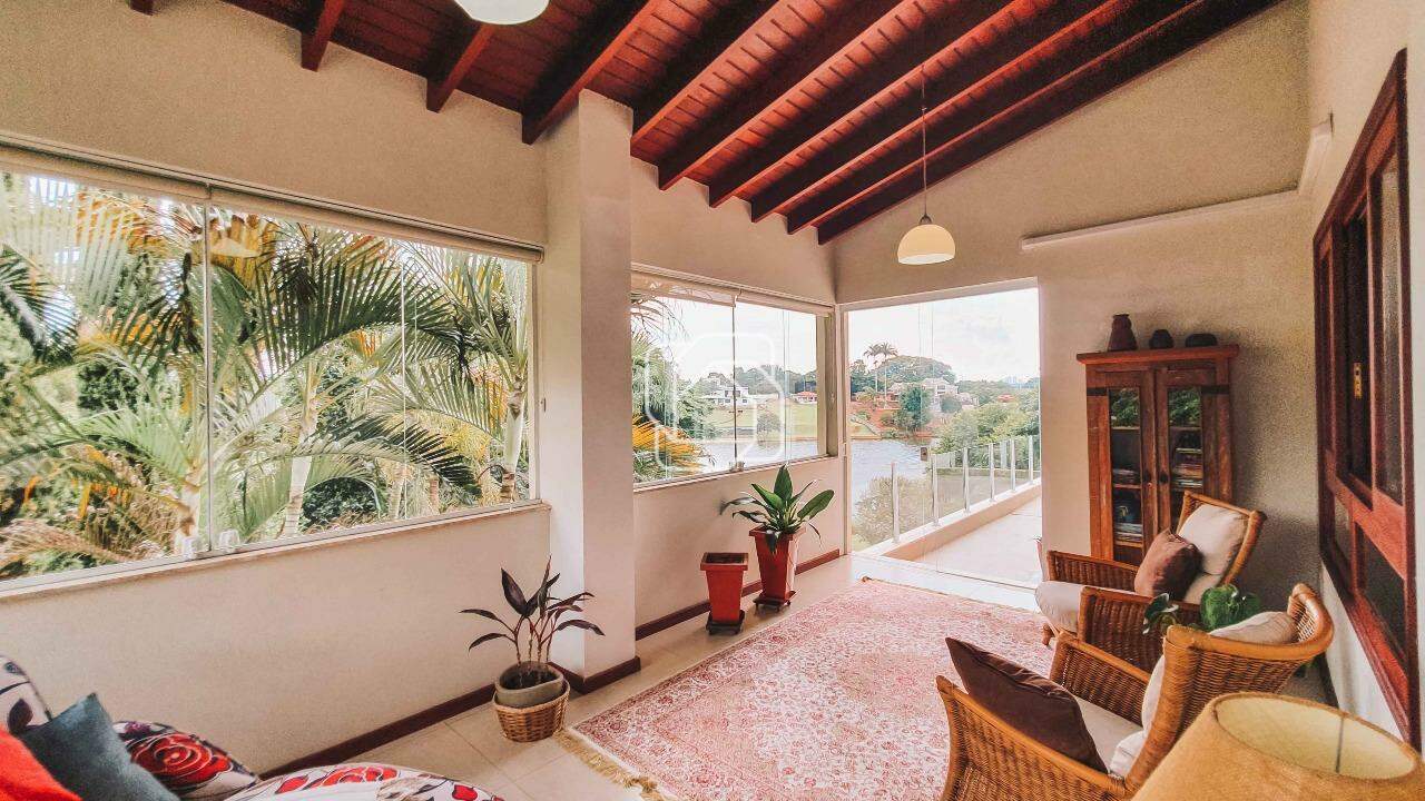 Casa de Condomínio à venda em Indaiatuba - SP - Colinas do Mosteiro de Itaici: Varanda da sala