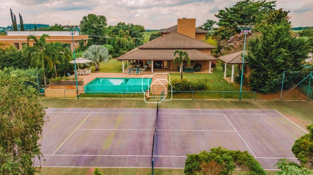 Casa de Condomínio à venda em Itu - SP - Fazenda Vila Real de Itu: Quadra de tênis, área da piscina