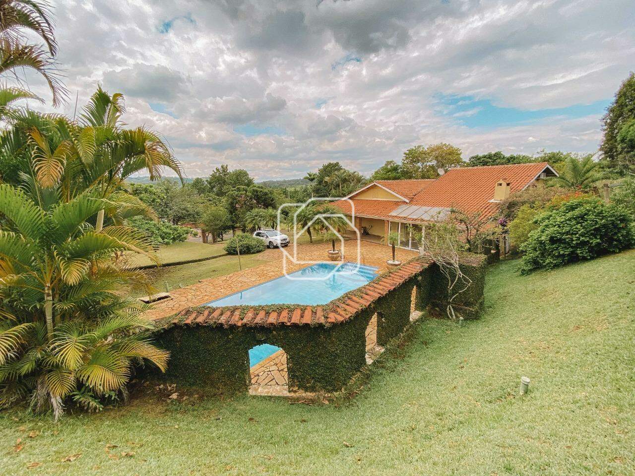 Casa de Condomínio à venda em Itu - SP - Condomínio City Castelo: Visão geral da área da piscina