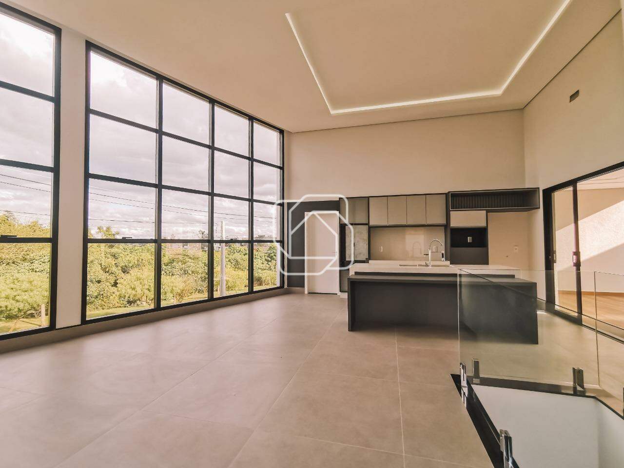 Casa de Condomínio à venda em Indaiatuba - SP - Helvetia Park: Cozinha e sala