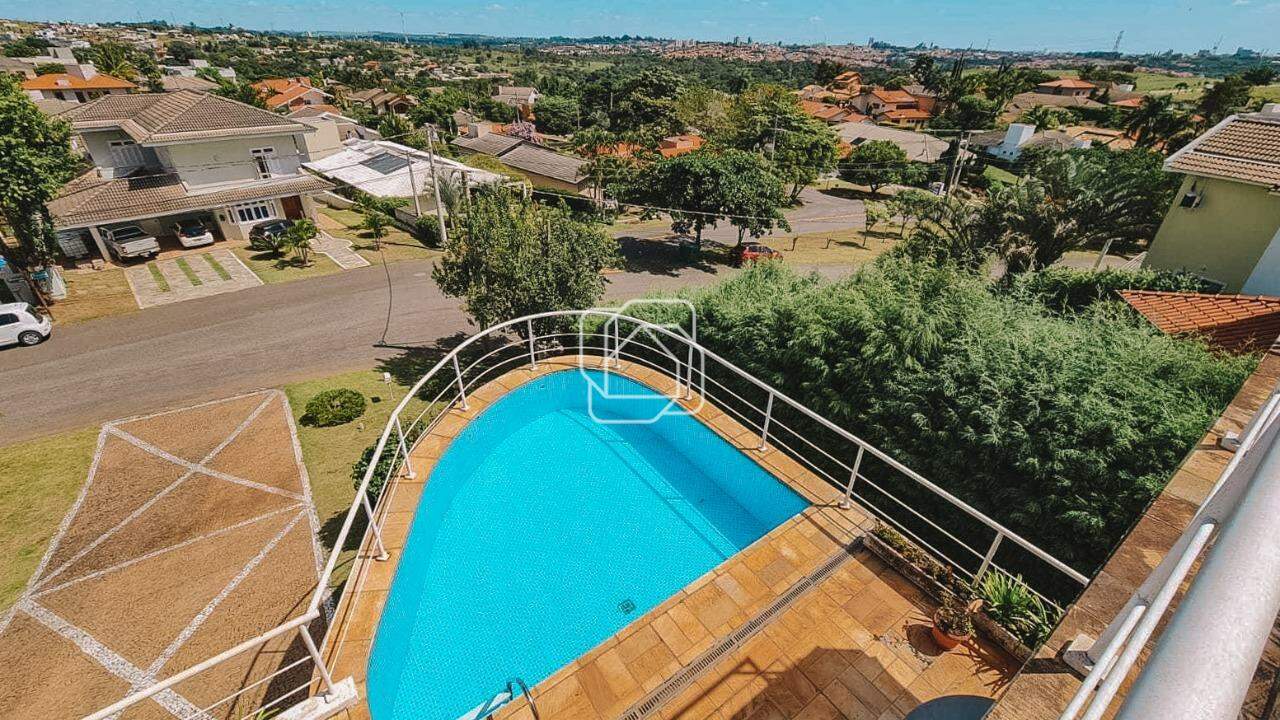 Casa de Condomínio à venda em Itu - SP - Condomínio Campos de Santo Antônio: Visão da varanda, piscina