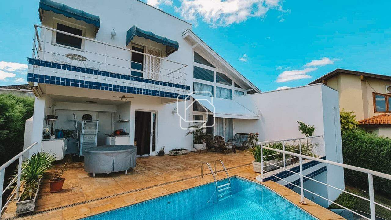 Casa de Condomínio à venda em Itu - SP - Condomínio Campos de Santo Antônio: Área externa, piscina