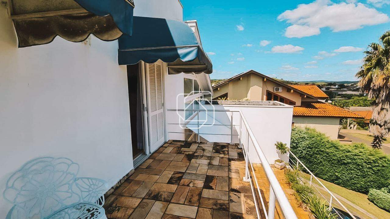 Casa de Condomínio à venda em Itu - SP - Condomínio Campos de Santo Antônio: Varanda do quarto
