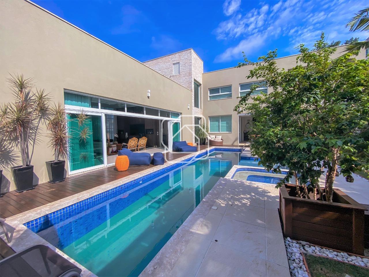 Casa de Condomínio à venda em Indaiatuba - SP - Jardim Vila Paradiso: Piscina com raia de 12 metros, prainha e hidromassagem