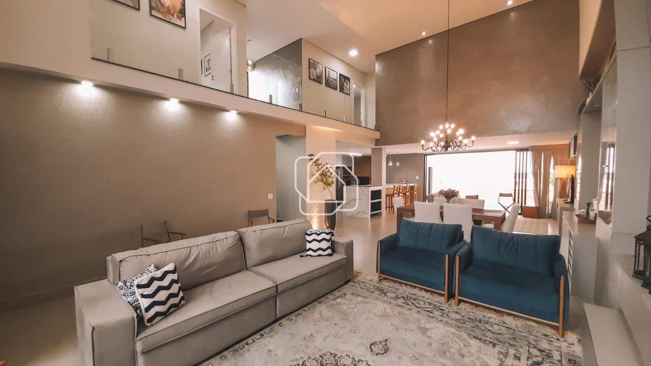 Casa de Condomínio à venda em Indaiatuba - SP - Residencial Duas Marias: Sala de estar/TV