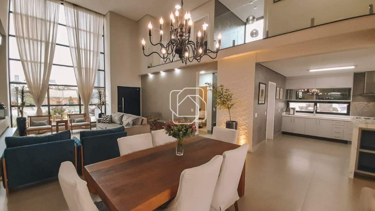 Casa de Condomínio à venda em Indaiatuba - SP - Residencial Duas Marias: Salas integradas, cozinha
