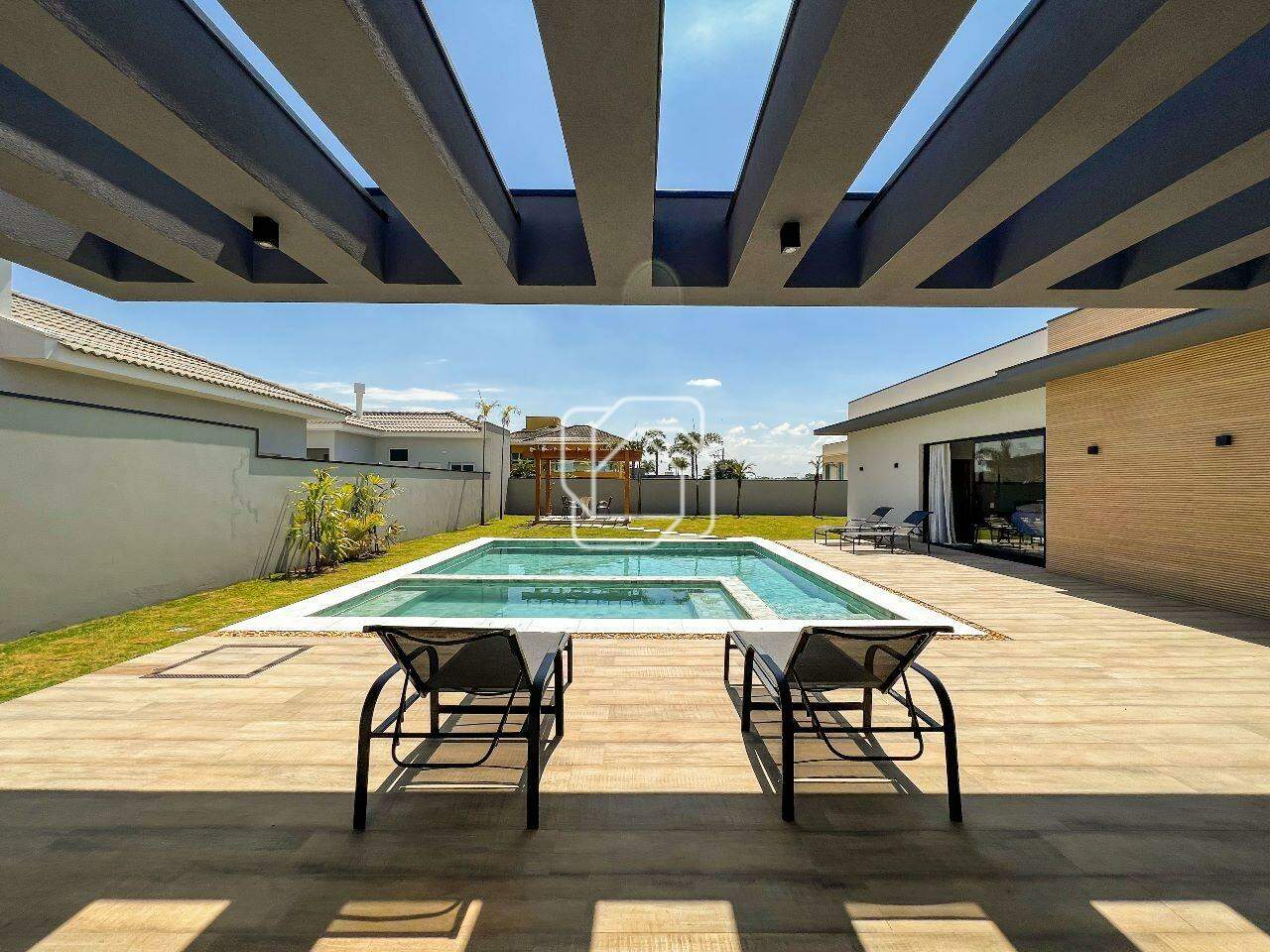 Casa de Condomínio à venda em Itu - SP - Condomínio Xapada Parque Ytu: Área da piscina