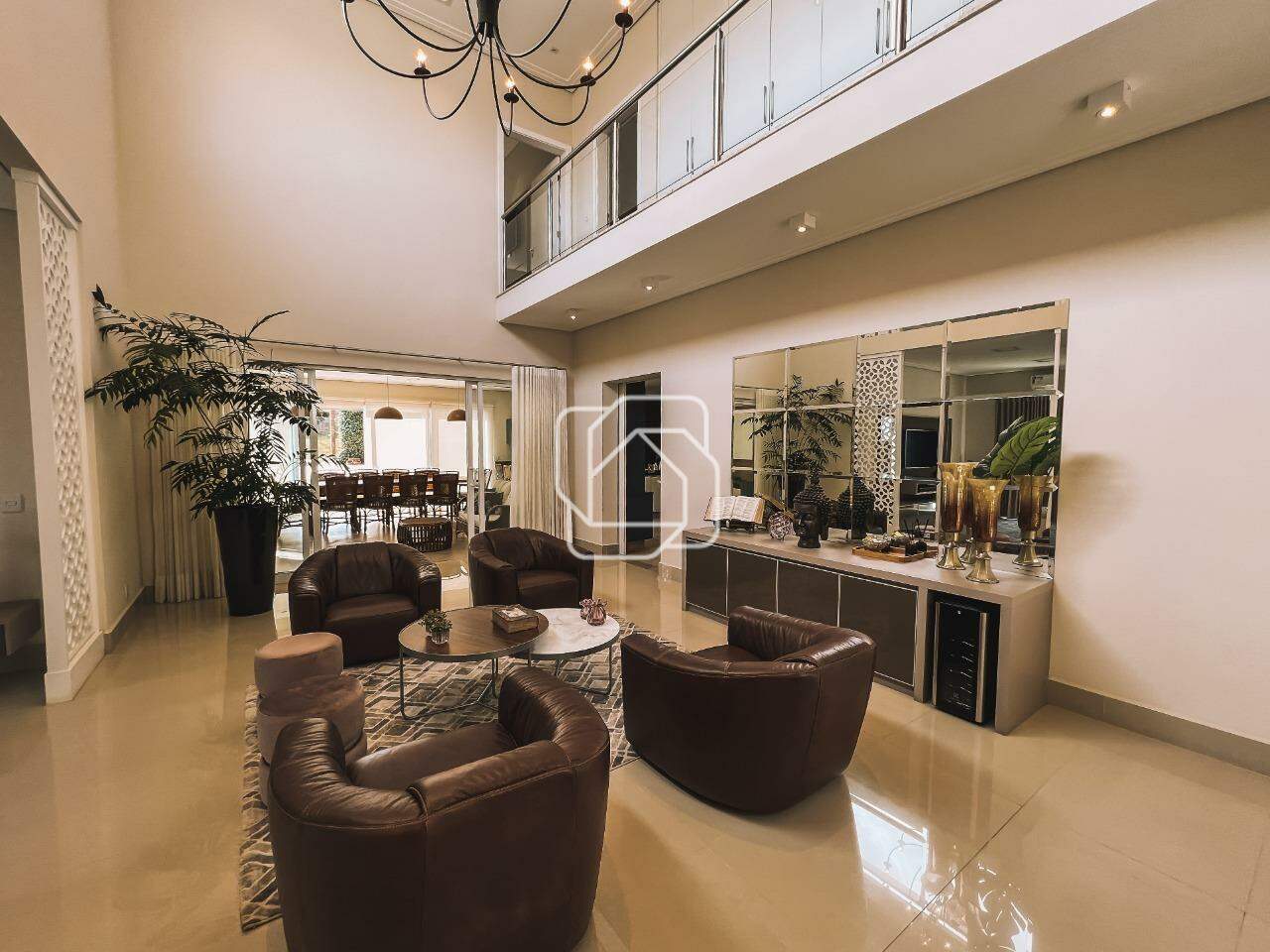 Casa de Condomínio à venda em Itu - SP - Condomínio Fazenda Kurumin: Sala de estar