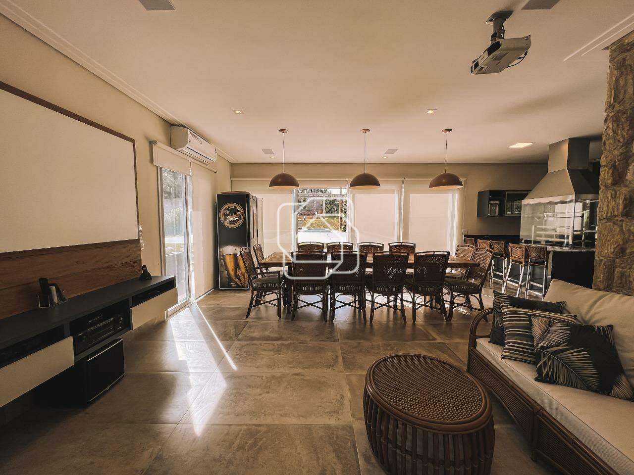 Casa de Condomínio à venda em Itu - SP - Condomínio Fazenda Kurumin: Espaço gourmet