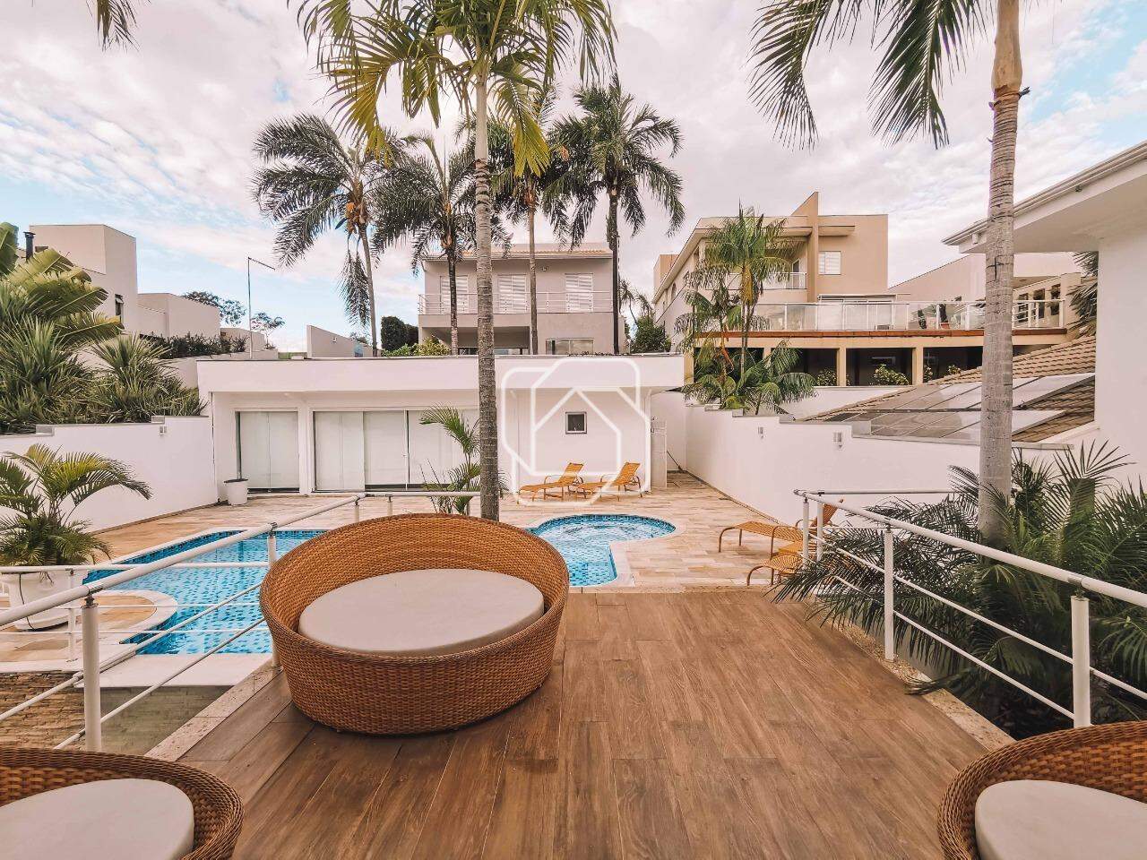 Casa de Condomínio à venda em Indaiatuba - SP - Jardim Vila Paradiso: Área externa, piscina