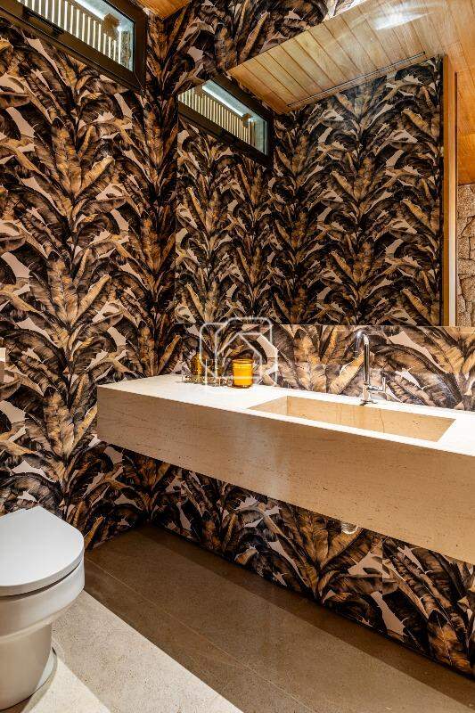 Casa de Condomínio à venda em Itupeva - SP - Fazenda da Grama: Lavabo