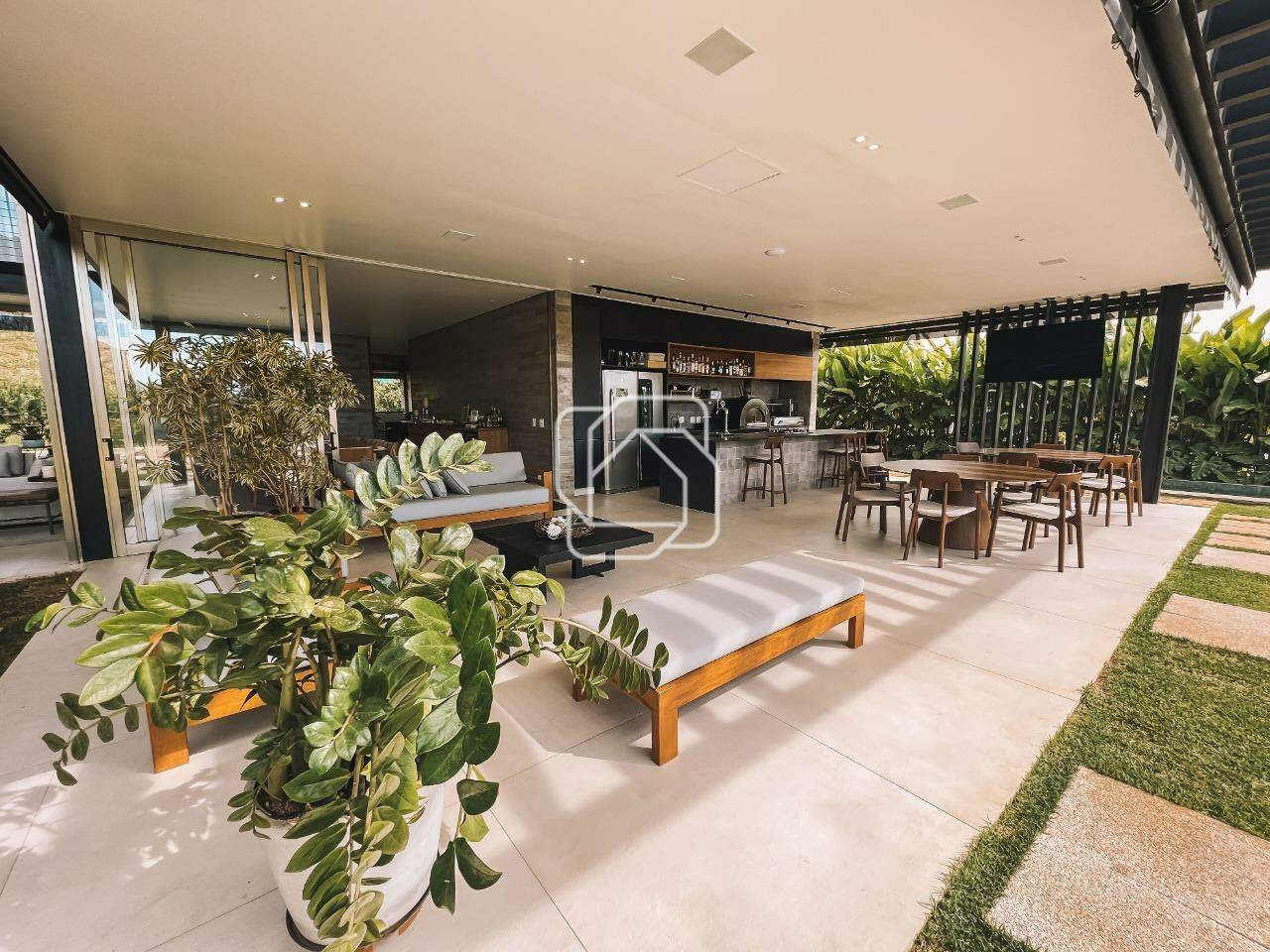 Casa de Condomínio à venda em Itu - SP - Condomínio Terras de São José II: Espaço gourmet, sala de estar