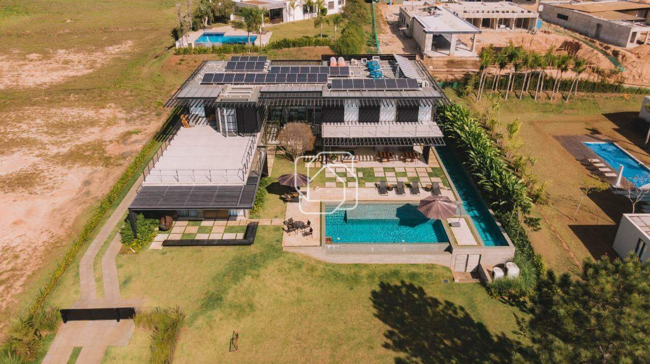 Casa de Condomínio à venda em Itu - SP - Condomínio Terras de São José II: Visão aérea da casa