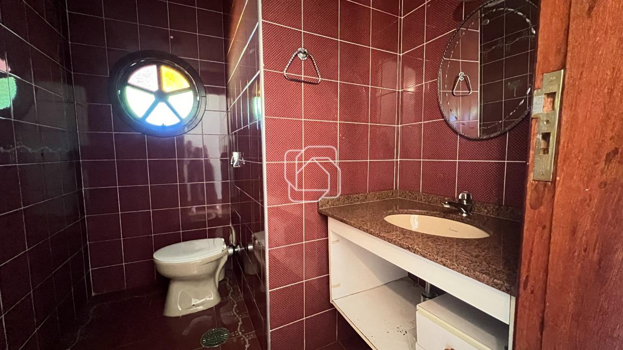 Casa de Condomínio para aluguel em Indaiatuba - SP - Vale das Laranjeiras: Lavabo